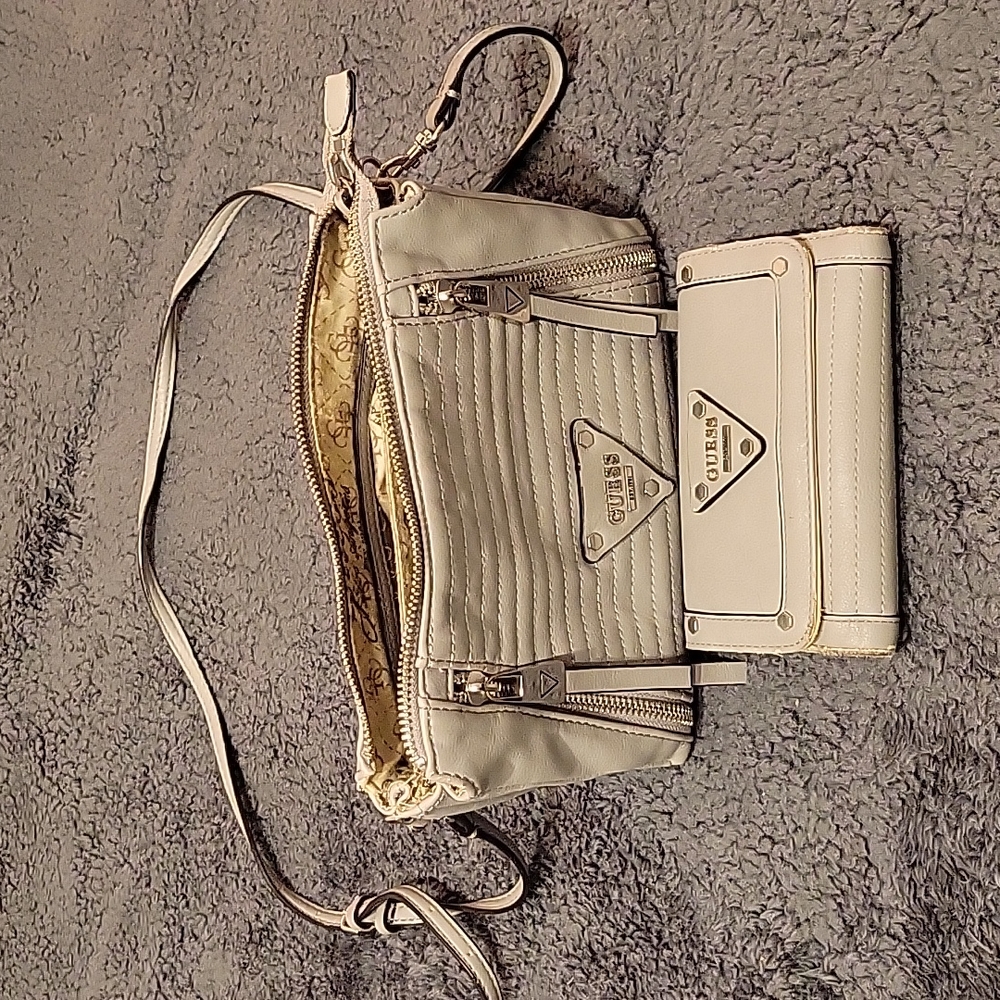 Guess Crossbody Purse with Matching Wallet